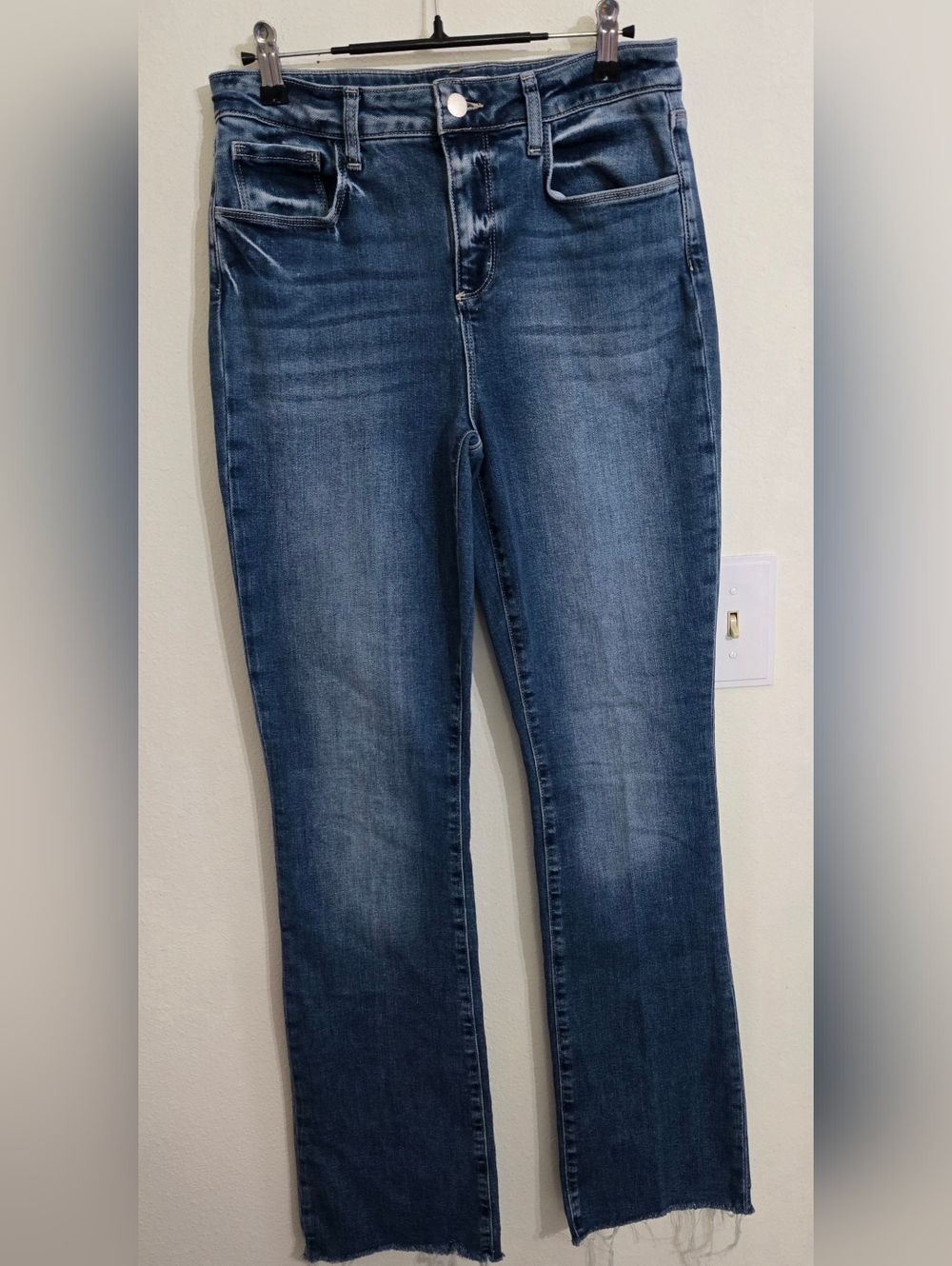 L'AGENCE Vintage Wash Straight-Leg Jeans